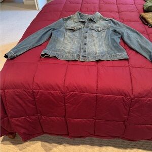 Kut from the Kloth Blue Denim Jacket in perfect condition.